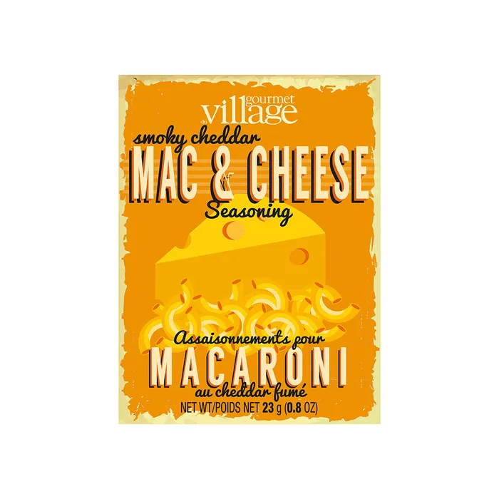 Gourmet du Village Earrings Smoky Cheddar Mac Cheese