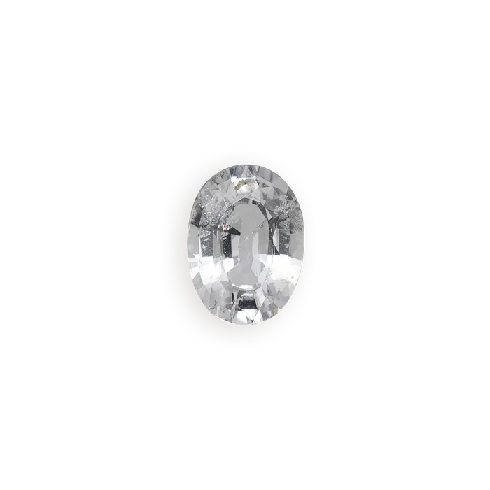 142ct Oval Cut White Madagascar Sapphire Envero Jewelry Rings