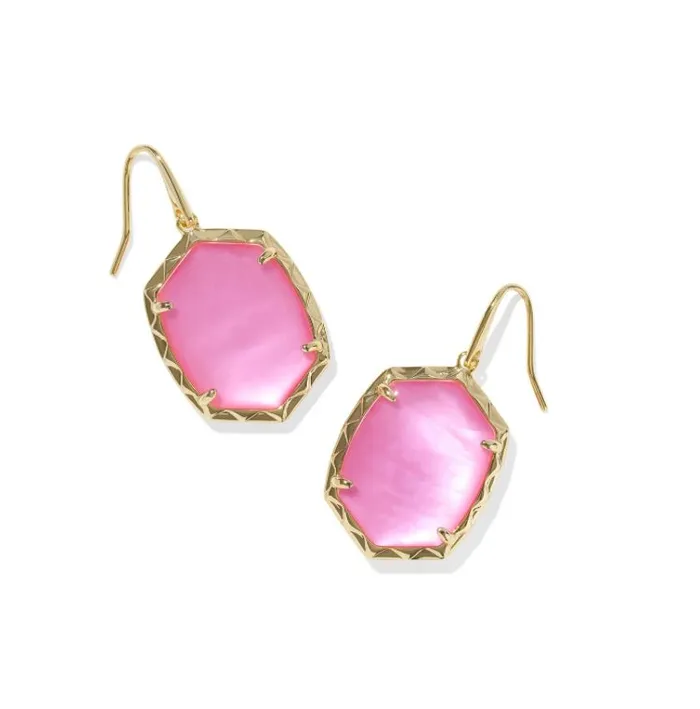 Earrings KENDRA SCOTT Kendra ScottDaphne Gold Drop Earrings in Azalea Illusion 9608875752 Earrings KENDRA SCOTT Kendra ScottDaphne Gold Drop Earrings in Azalea Illusion 9608875752
