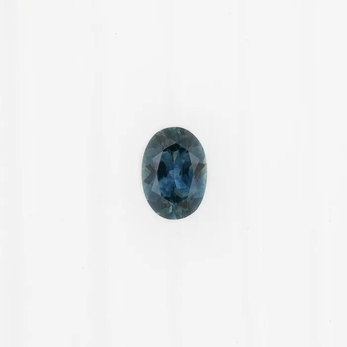 Envero Jewelry Rings 083ct Oval Cut Blue Green Montana Sapphire
