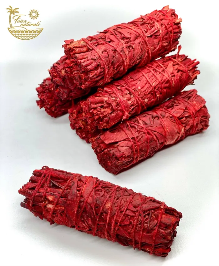 Faiza Naturals Rings Dragons Blood White Sage Bundles