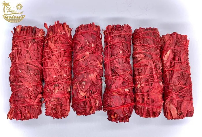 Faiza Naturals Rings Dragons Blood White Sage Bundles