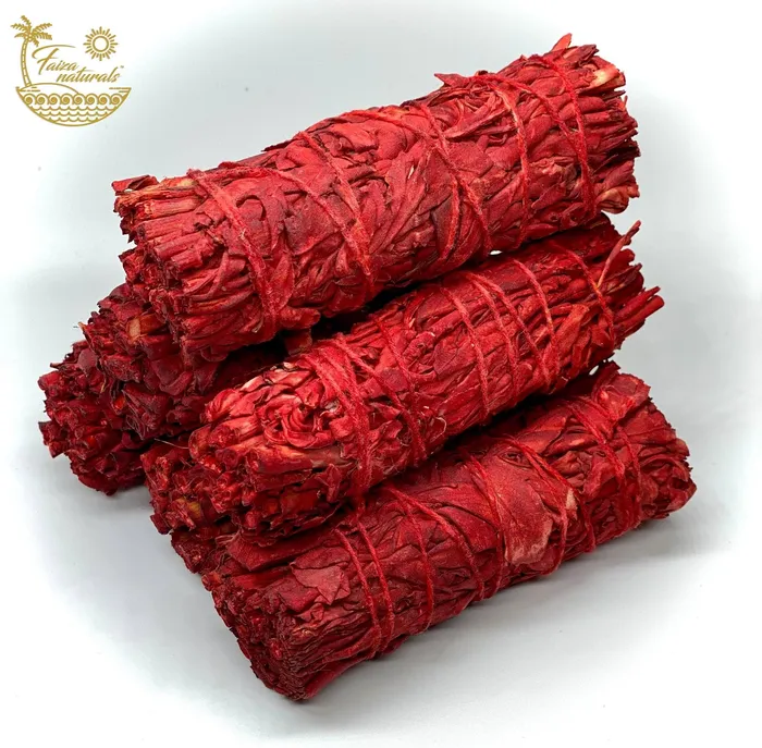 Faiza Naturals Rings Dragons Blood White Sage Bundles