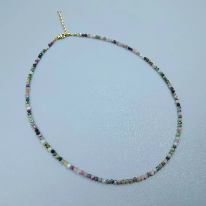 Necklaces Elegant Gemstone Faceted Bead Necklace Gypsy Soul