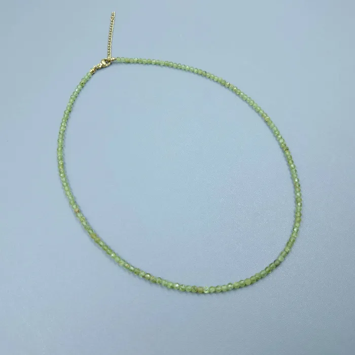 Necklaces Elegant Gemstone Faceted Bead Necklace Gypsy Soul