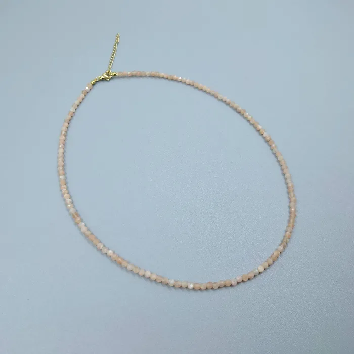 Necklaces Elegant Gemstone Faceted Bead Necklace Gypsy Soul