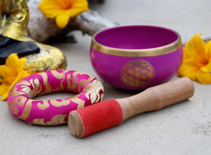 Necklaces Lungta Imports Flower Of Life Singing Bowl