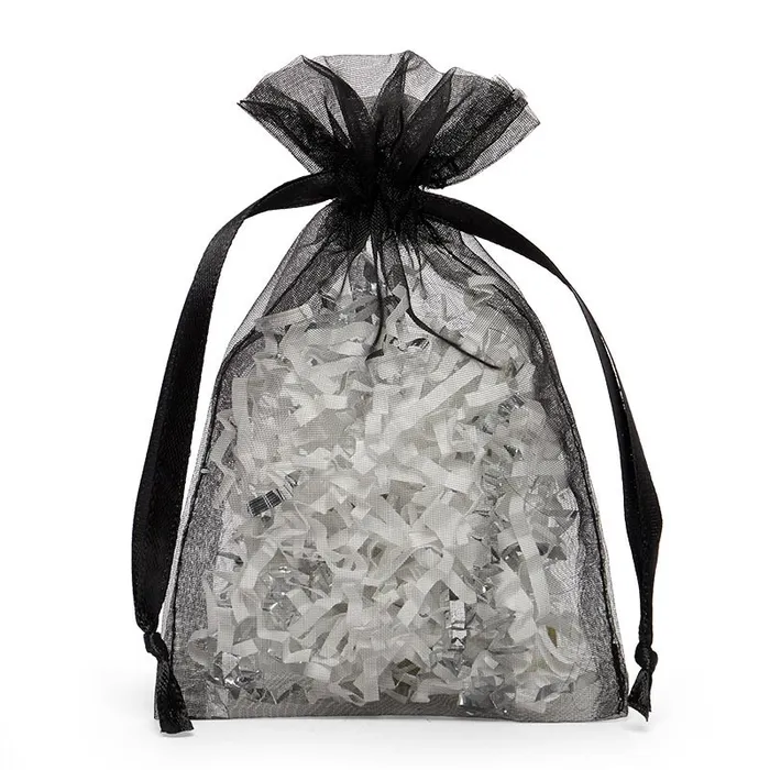 Paper Mart Necklaces Gift Bags Flat Organza 2 x 3