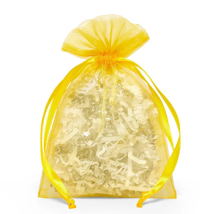 Paper Mart Necklaces Gift Bags Flat Organza 2 x 3