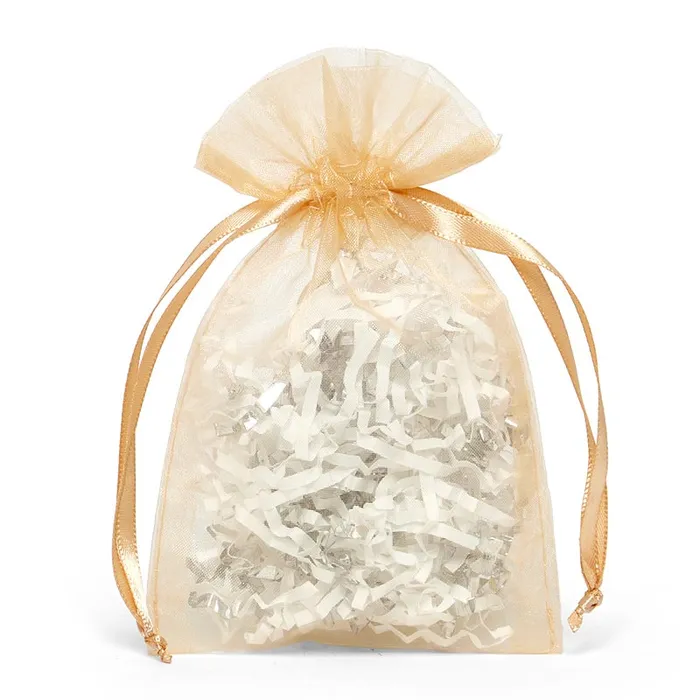 Paper Mart Necklaces Gift Bags Flat Organza 2 x 3