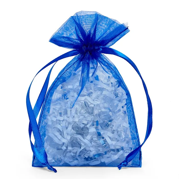 Paper Mart Necklaces Gift Bags Flat Organza 2 x 3