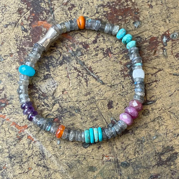 Riverstone Shazam Labradorite Bracelet Bracelets