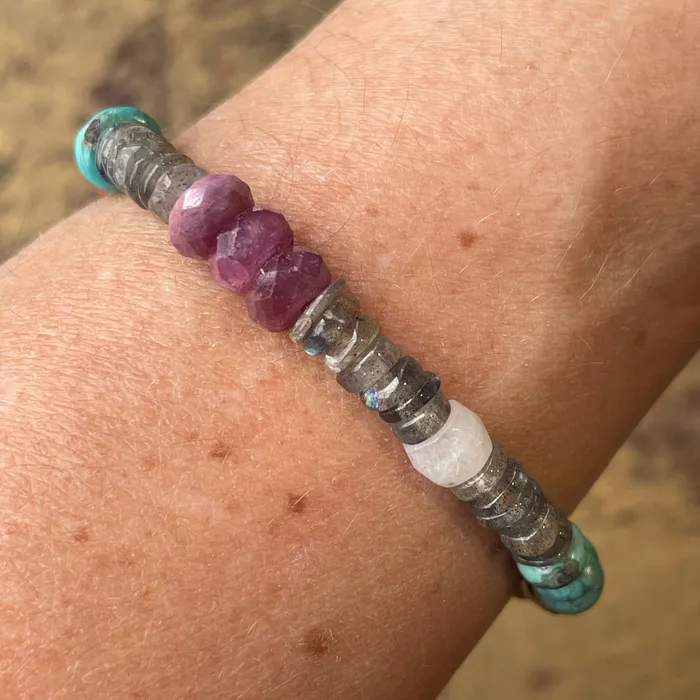 Riverstone Shazam Labradorite Bracelet Bracelets