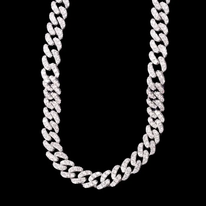 10MM Tennis Cut Stones Iced Out Diamond Necklace Bracelet Set TENNIS CUT Bracelets