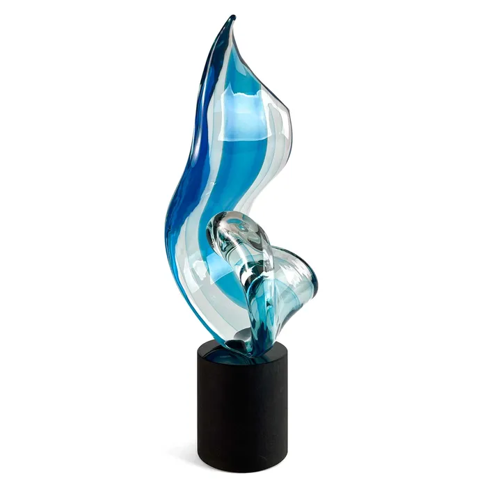 Alberto Don Sea wave murano glass Earrings