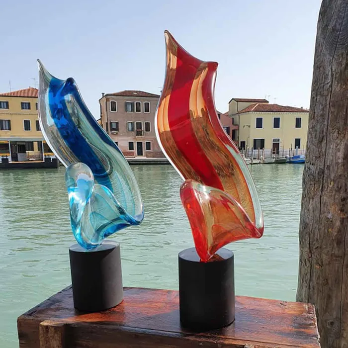 Alberto Don Sea wave murano glass Earrings Alberto Don Sea wave murano glass Earrings