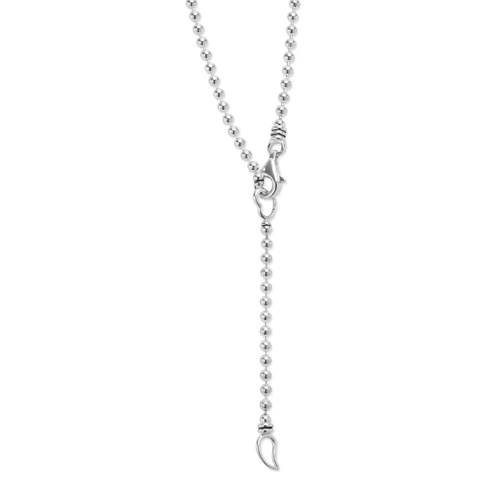 Caviar Spark Circle Diamond Pendant Necklace LAGOS Necklaces