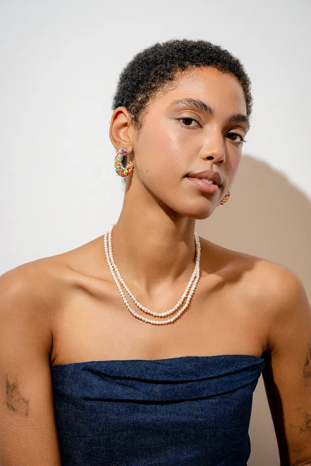 Earrings Crystal Haze Jewelry Tuttifrutti Hoops