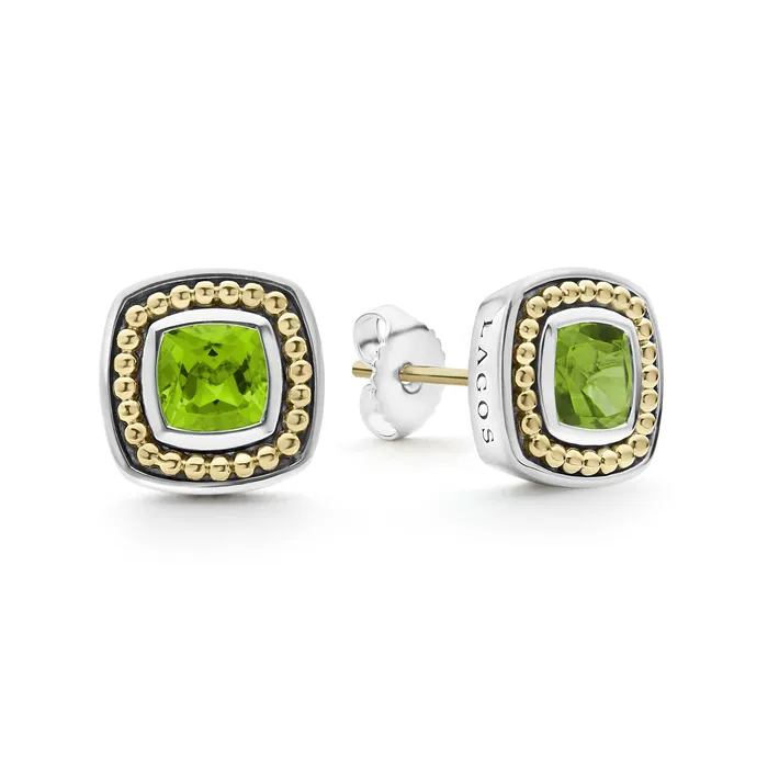 Earrings Rittenhouse Peridot Stud Earrings LAGOS