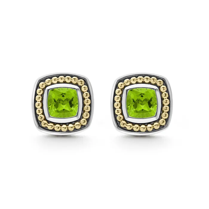Earrings Rittenhouse Peridot Stud Earrings LAGOS