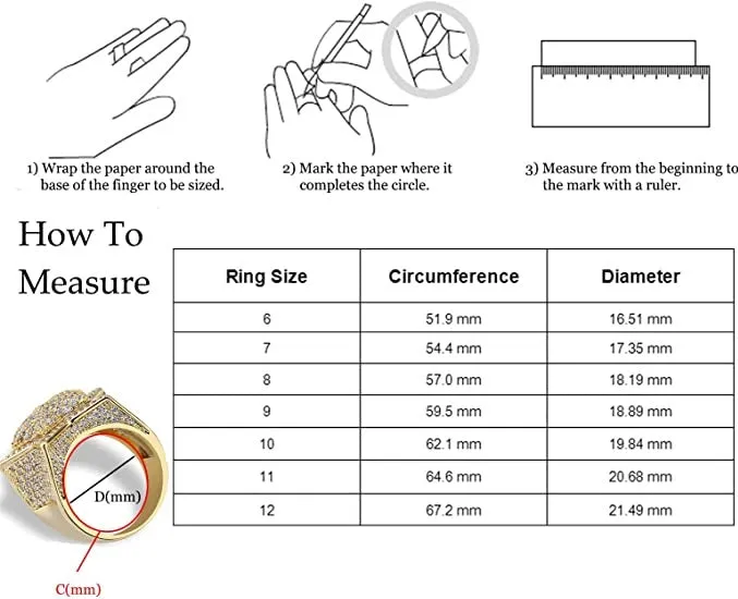 Fully Iced Out Prong Setting Cushion Iced Out Diamond Ring BEST SELLER Rings