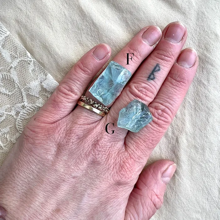 Giardinoblu Aquamarine Ring One of a Kind Statement Rings