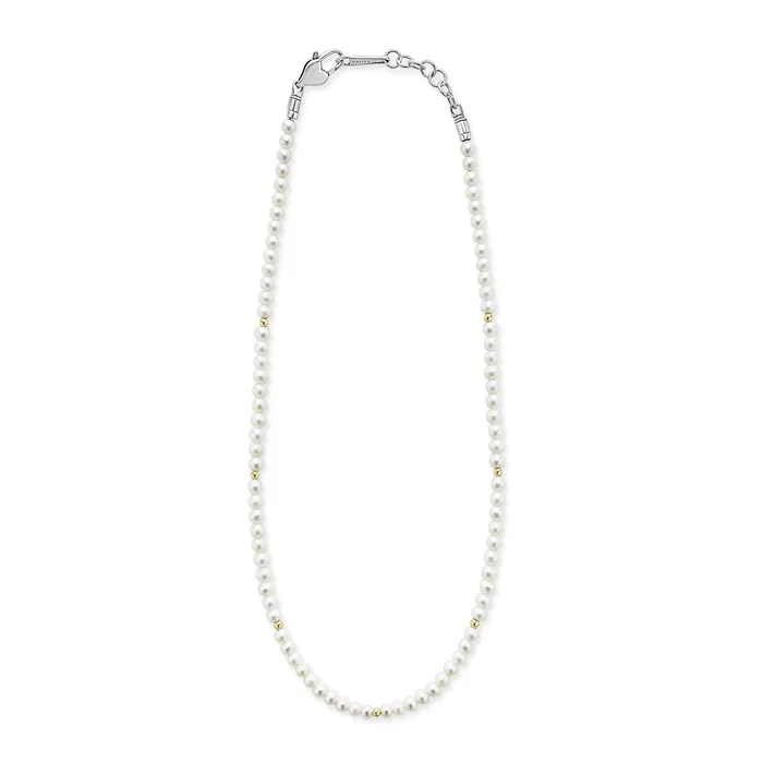 Kinder Childs First Gold Station Pearl Necklace LAGOS Necklaces