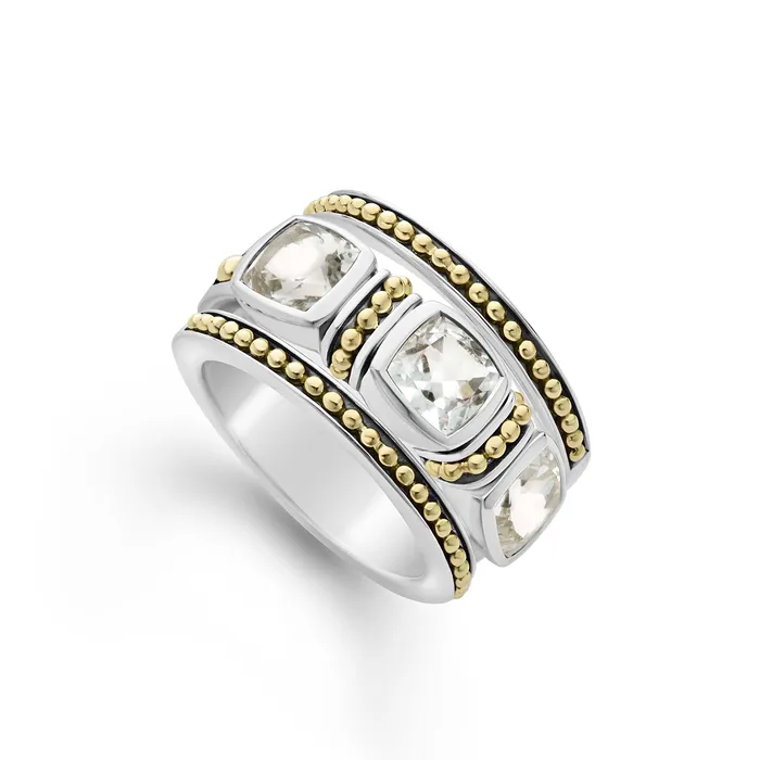 LAGOS Rings Rittenhouse White Topaz Stacking Rings