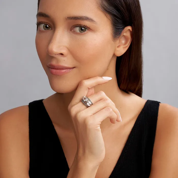 LAGOS Rings Rittenhouse White Topaz Stacking Rings