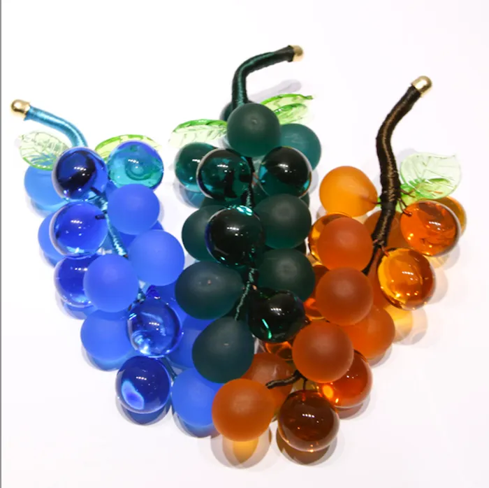 MuranoVItrum Earrings Murano Glass Grapes Set of 15 pcs