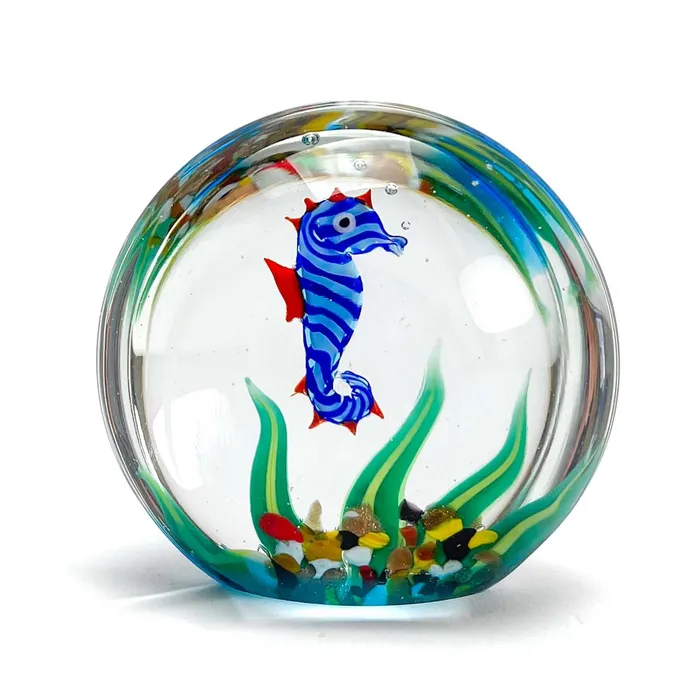 Necklaces Cimarosto Dimitri Aquarium miniature with sea horse