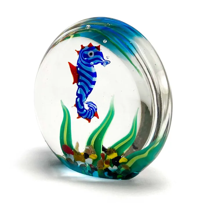 Necklaces Cimarosto Dimitri Aquarium miniature with sea horse