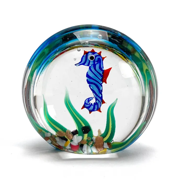 Necklaces Cimarosto Dimitri Aquarium miniature with sea horse