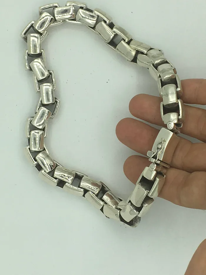 Necklaces silverwow 15mm Box Chain Silver Necklace