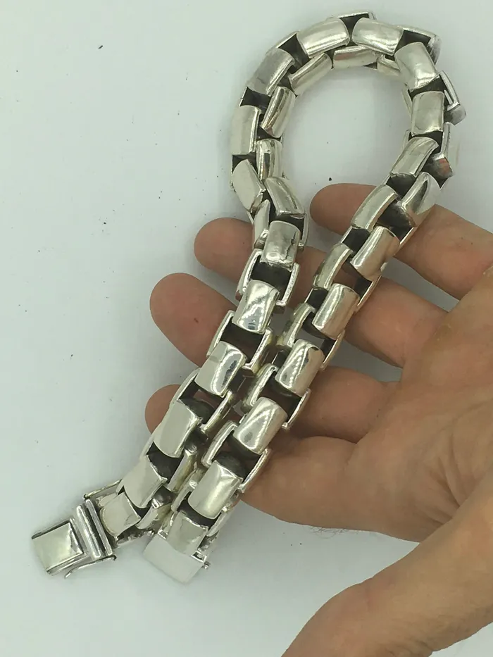Necklaces silverwow 15mm Box Chain Silver Necklace
