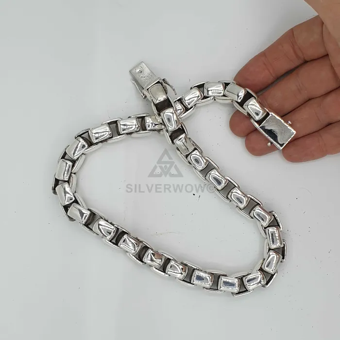 Necklaces silverwow 15mm Box Chain Silver Necklace