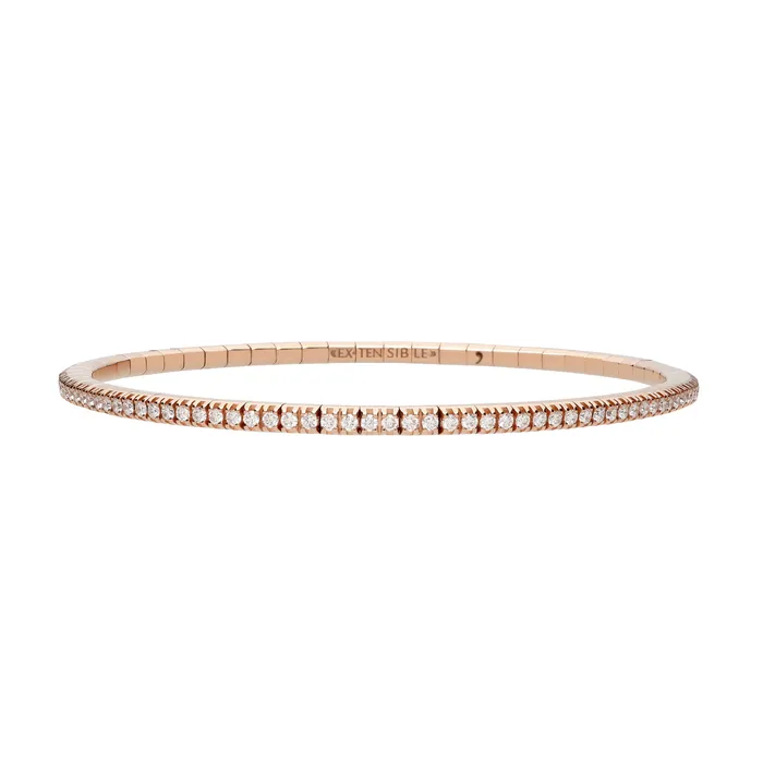 Polachecks Collection Bracelets Diamond Stretch Bracelet
