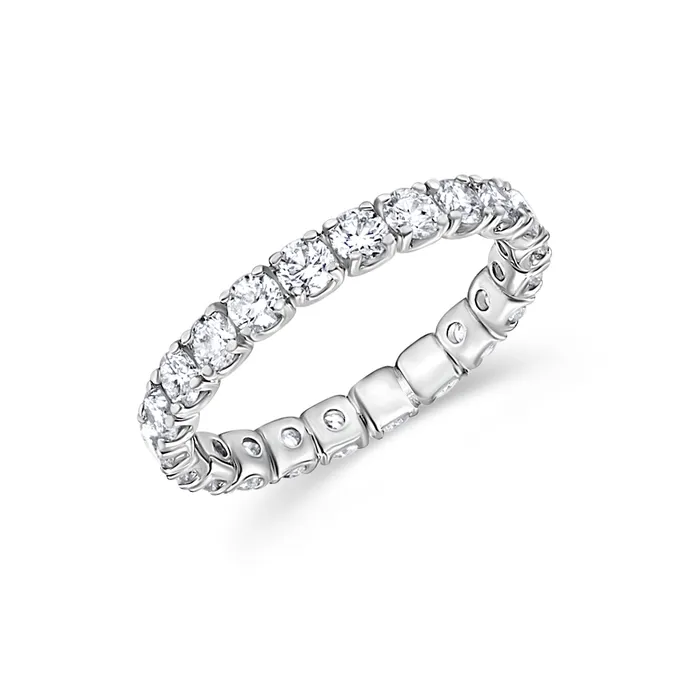 Rings Polachecks Collection U Prong Diamond Eternity Band 178tw