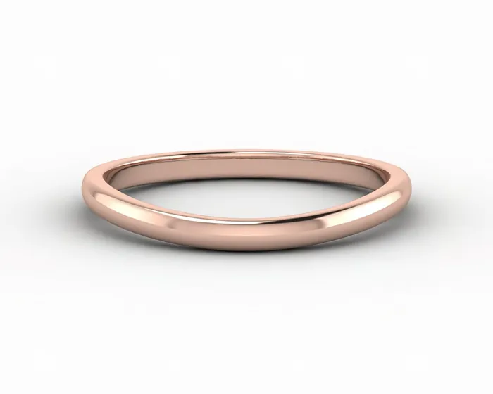 Rings Sapheena Jewelry Nora Matching Band for Oval Pear Asscher Princess Cushion