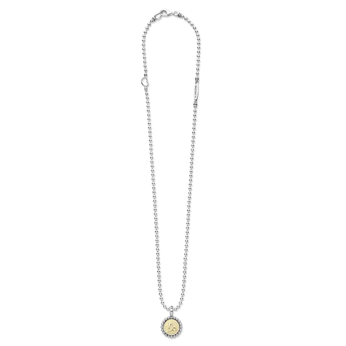 Signature Caviar Capricorn Zodiac Charm Necklace LAGOS Necklaces