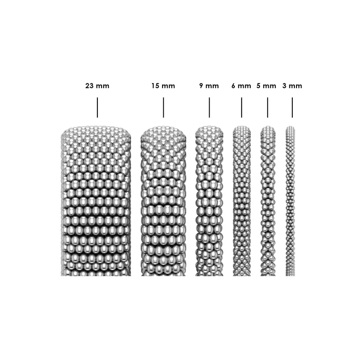 Signature Caviar TwoTone Interlocking Caviar Bracelet 9mm LAGOS Bracelets