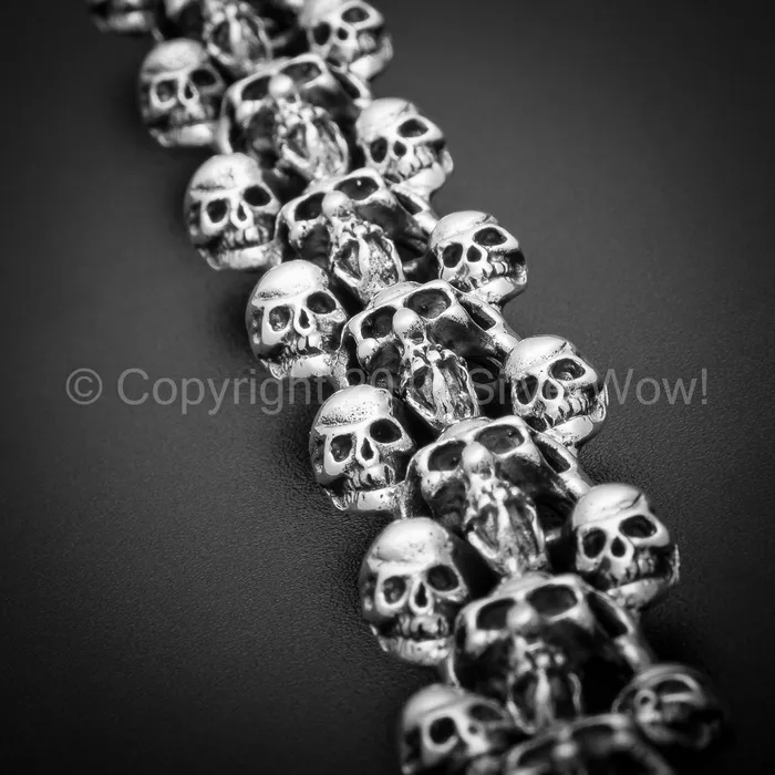 silverwow Bracelets Skull Bracelet KBB11