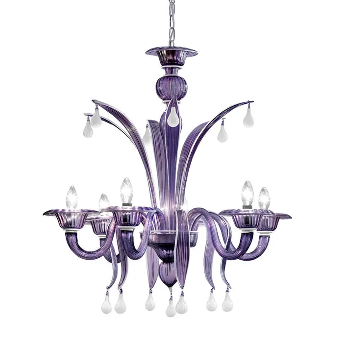 Voltolina Earrings Iris 8 lights chandelier