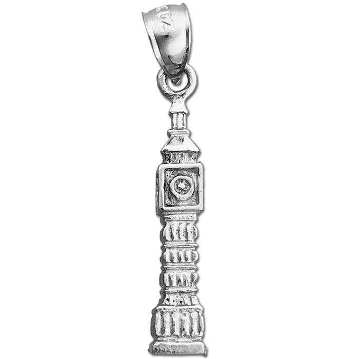 14K Gold 3D Big Ben London Charm Goldia Charm Necklaces