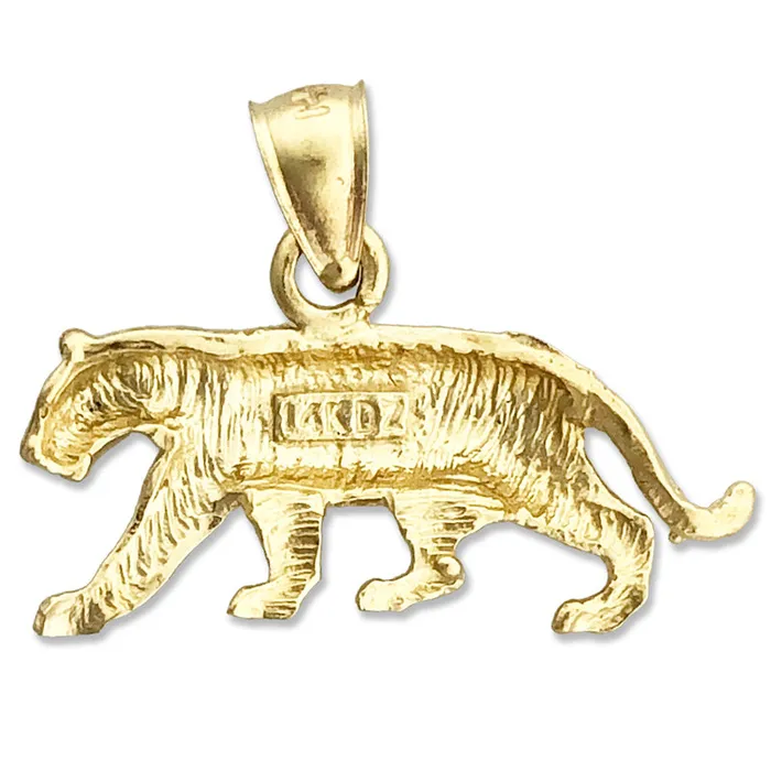 14K Gold Mountain Lion Cougar Pendant Goldia PreStyled Sets