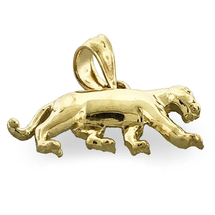 14K Gold Mountain Lion Cougar Pendant Goldia PreStyled Sets