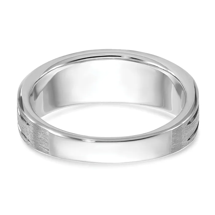 14k White Gold 115 Ct Lab Grown Diamond VSSI G and Lab Created Blue Sapphire Mens Ring Goldia Rings