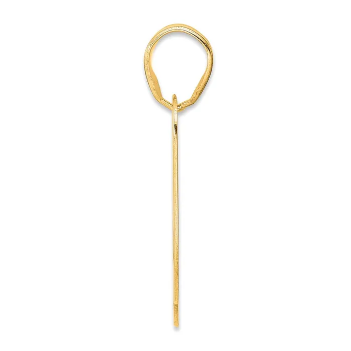 14k Yellow Gold Polished Block Number 59 Pendant Goldia PreStyled Sets
