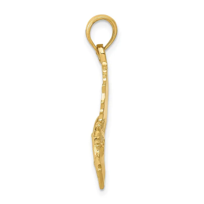 14k Yellow Gold Polished Sailfish Pendant Goldia PreStyled Sets
