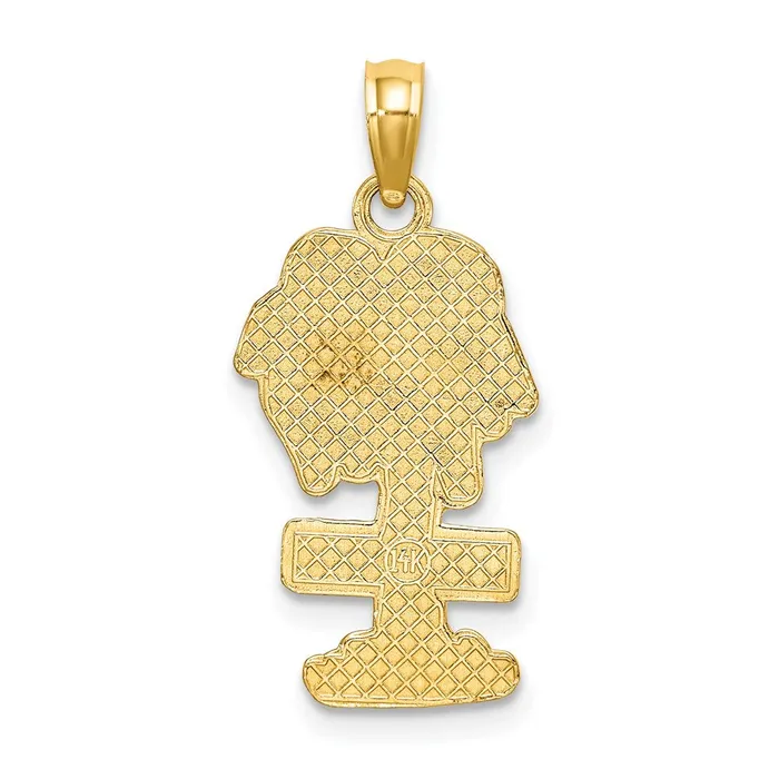 14k Yellow Gold SANIBEL Palm Tree Charm Goldia Charm Necklaces